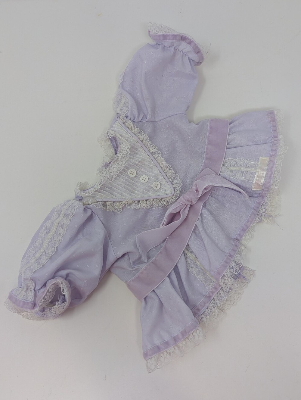Cabbage Patch Kid Doll Dress Purple Fancy